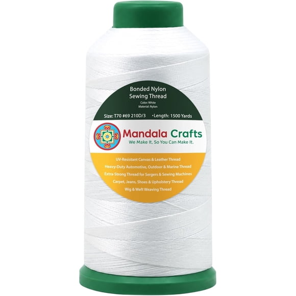 Hilo de coser de nylon bondeado Mandala Crafts