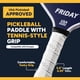 thumbnail image 2 of Pala de Pickleball Friday de Fibra de Carbono Sunset Noir, 2 of 2
