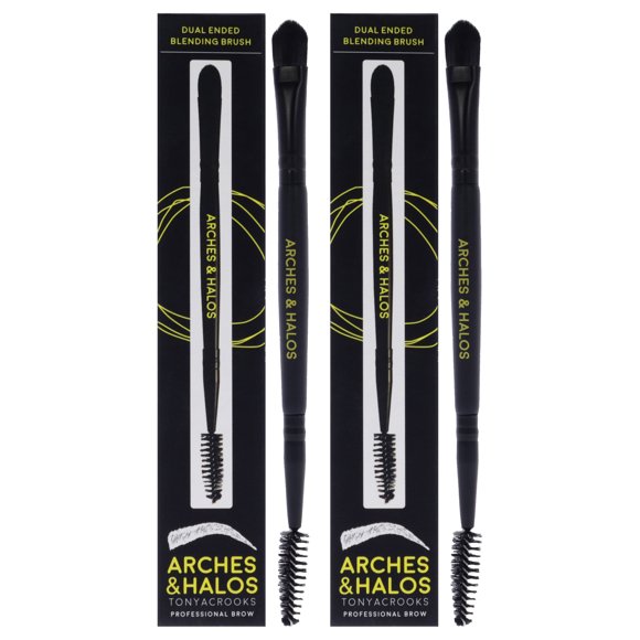 Brocha para mezclar arcos y halos de doble punta, paquete de 2