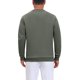 thumbnail image 3 of INSPIRE CHIC Sudadera casual de hombre con cuello redondo, manga larga, bloque de color, para entrenamiento, talla L, gris, 3 of 6