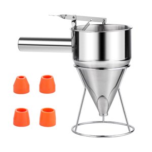 Bothyi - Dispensador De Masa Para Panqueques, Embudo Para Cocinar, Bolas De Takoyaki De Chocolate, Magdalenas, Diámetro 13Cm