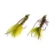 thumbnail image 1 of Se?uelos De Pesca Con Mosca Atados A Mano, 2 Unidades, Serpentinas De Ninfas Para Pesca De Lubina Y Trucha, 1 of 5