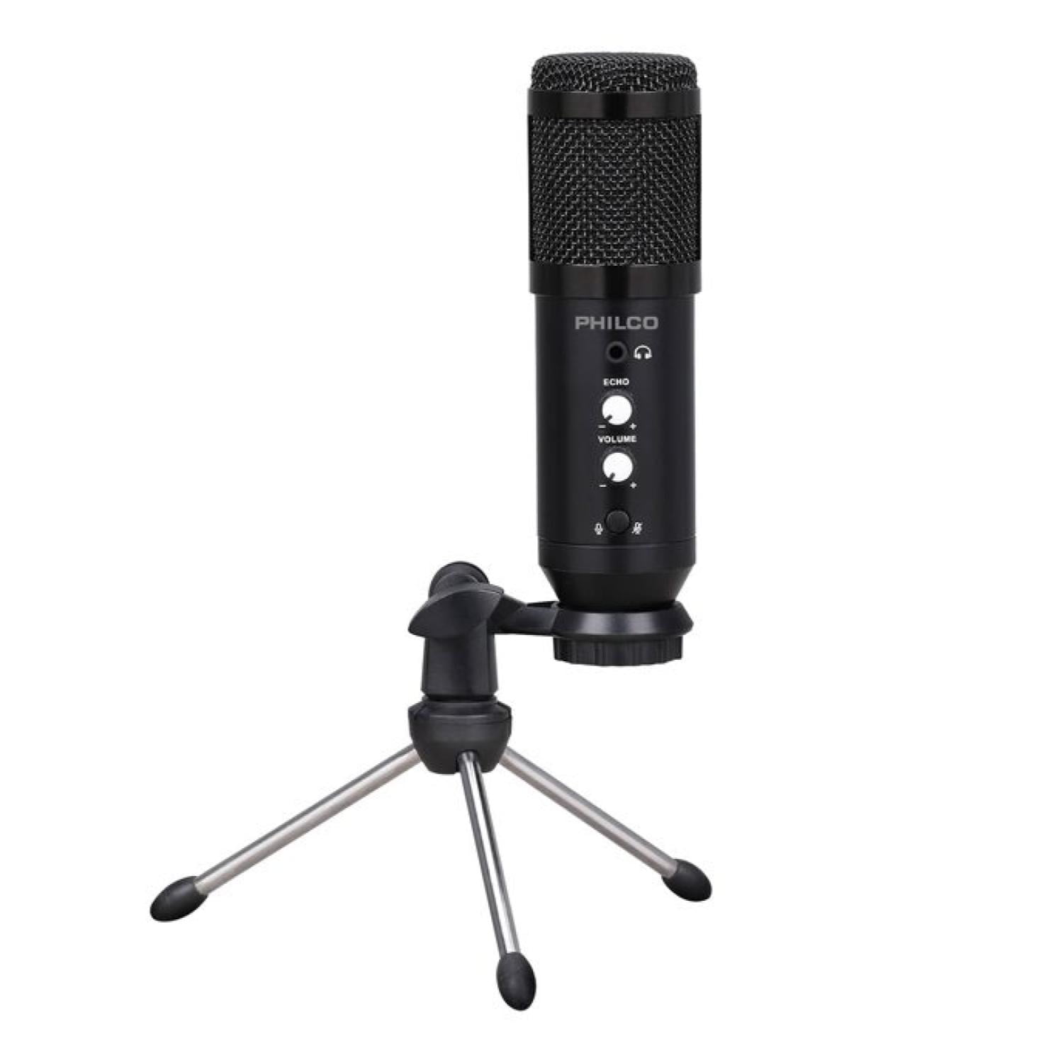 Philco - Kit Grabacion Microfono Con Antipop Y Soporte