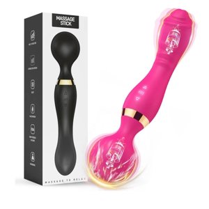 Atlas - Vibrador Consolador Clítoris Doble Rojo