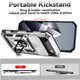 thumbnail image 4 of Funda Resistente Anillo Soporte iPhone 17 Air Privacidad Cámara Montaje Magnético Plata, 4 of 6