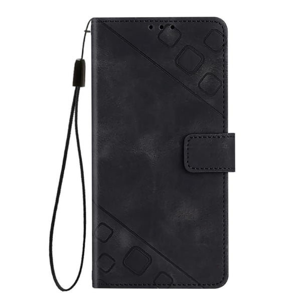 Funda Cartera para Motorola Moto G Power 2025 con Soporte y Ranuras, Resistente a Golpes y Rayones Negro