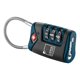 thumbnail image 4 of Candado con cable TSA Lewis N. Clark paquete de 2 azul, 4 of 6