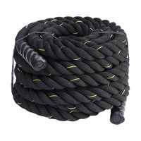 Ioensy - Cuerda De Entrenamiento Para Ejercicios De Batalla, Cuerda De Fitness Para Entrenamiento, Mejora La Fuerza, Gimnasios, 25Mm X 3M, Amarillo