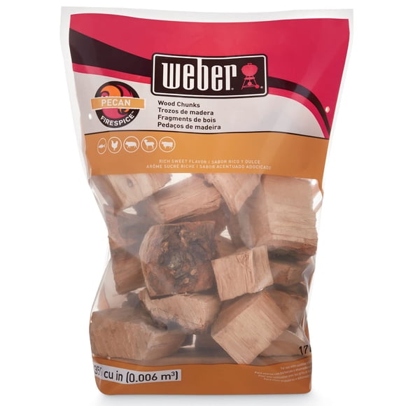 Nueces Weber de Wood Chunks para asar y ahumar, 1,8 kg