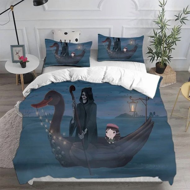 Home Textiles Little Misfortune Bedding Sets Comforter Quilt Bed Cover Duvet Cover Pillow Case Sets Kids Adult Size Bed Sheets