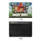 thumbnail image 3 of Angry Birds Porta Pasaporte y Cartera de Viaje Premium de Cuero PU, Funda de Pasaporte Bloqueo RFID con Ranuras para Tarjetas de Crédito, Estuche para Libro de Pasaporte para Familia 10cm × 15cm, 3 of 6