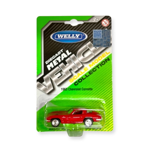 Toyng - Auto Chevrolet Corvette 1963 Escala 1:60 - Welly