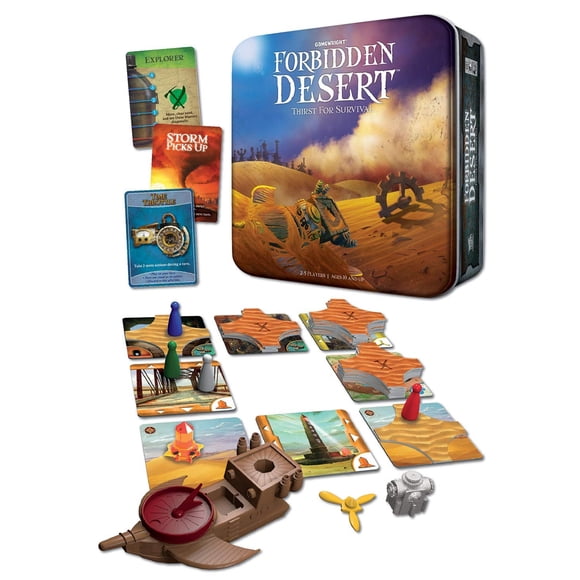 Juego de Mesa Gamewright Desierto Prohibido Cooperativo de Estrategia