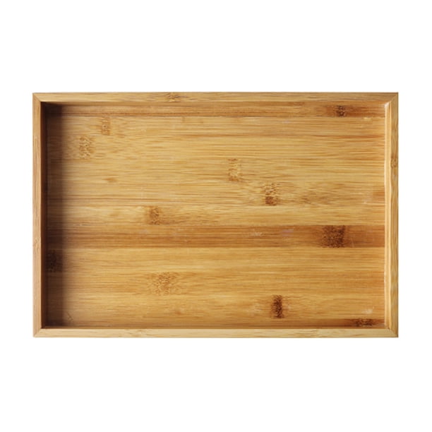 Bandeja de bambú antideslizante para baño, accesorios de baño de bambú premium, bandejas de baño