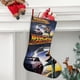 thumbnail image 2 of Regreso al Futuro Tema: Calcetines de Navidad, fino lino blanco para colgar en escaleras y chimenea, decoración navideña para el hogar, regalo de Navidad. 54cm × 38cm, 2 of 5