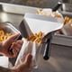 thumbnail image 2 of Pala Ambidiestra Para Embolsar Papas Fritas Doble Mango Acero Inoxidable, 2 of 4