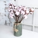 thumbnail image 5 of Paquete de 30 tallos de algodón, flores de algodón secas naturalmente, decoración estilo granja, flores secas, decoración del hogar, accesorios de fotos, decoración de ambientes., 5 of 7