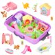 thumbnail image 1 of Pet Sensory Bin Carolart, caja de arena para perros y gatos con arena sensorial, 1 of 6