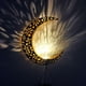 thumbnail image 2 of Campanillas de viento de la luna solar para el exterior Regalos de cumpleaños únicos para las mujeres Mamá Abuela Bola de vidrio de grietas Campanillas de viento led Luces solares Decoración, 2 of 3