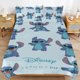 thumbnail image 2 of 3 Pieces Stitch Bedding Comforter Set Full with 2 Pillowcases for Kids Teens Girls Women Microfiber Easy Wash Light Breathable Cozy White Base Bed Sheets, 2 of 5