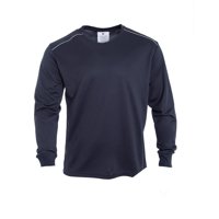 Jayson - Polera Dry Fit C/Antibacterial Ml Cuello Polo Y Reflectante Gris Oscuro S