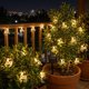 thumbnail image 2 of Luces Navidad Solares 20 Renos Calida 3m Con Estaca, 2 of 7