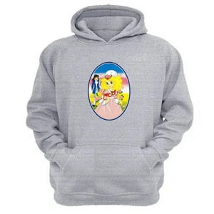 Genérico - Polerón Canguro Candy Gris Claro Talla M Unisex