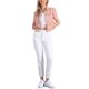 thumbnail image 2 of INSPIRE CHIC Chaqueta de Mezclilla para Mujer de Regreso a Clases con Mangas Cortas Abullonadas y Cuello Vuelto Chaqueta de Jean Rosa XL, 2 of 6