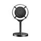 thumbnail image 2 of Mini Micrófono En Miniatura Modelo Soporte Universal Para Casa De Muñecas Figuras De Acción Negro, 2 of 5