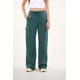 thumbnail image 3 of Pantalon Franela Cargo Wid Leg Verde VW4726 Mujer Polemic, 3 of 3