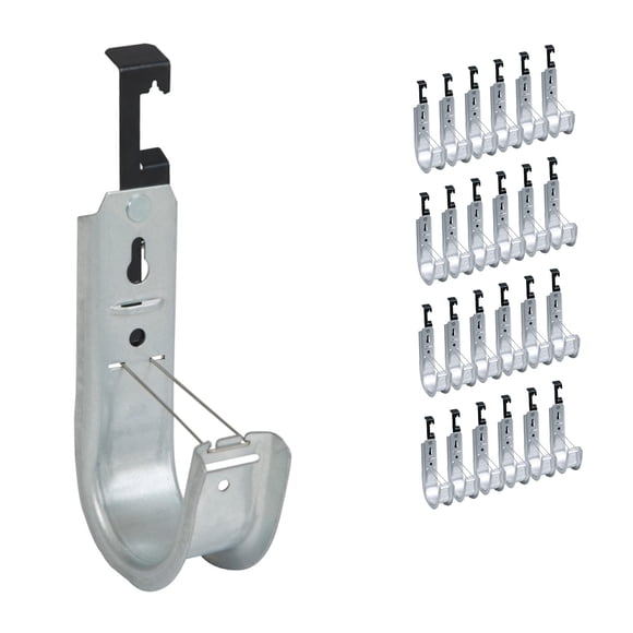 Ganchos ICC Batwing J de 2” para Gestión de Cables en Acero Galvanizado