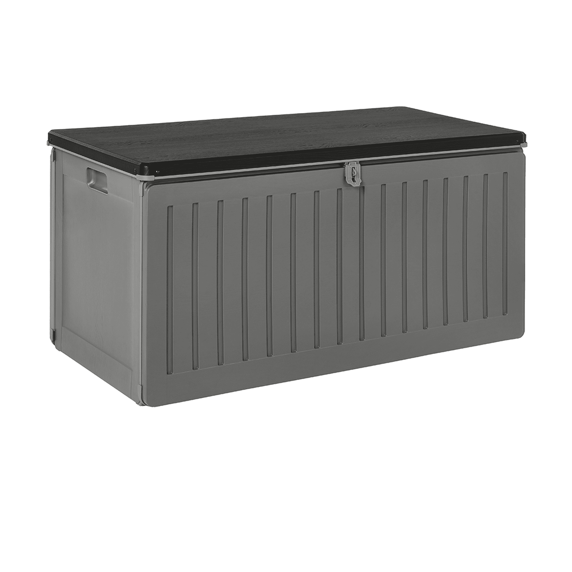 Bodega Jardín Tipo Baúl Negro 270 Litros Qrubber