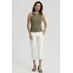 thumbnail image 2 of Polera Mujer Rib Medio Cierre Verde Musgo, 2 of 8