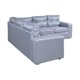 thumbnail image 3 of Sofá Seccional 5 Cuerpos Liverpool Felpa Gris, 3 of 5
