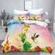 thumbnail image 1 of Tinker Bell Anime Disney Bedding Set Duvet Cover 100% Polyester Suitable For Children And Adults 3-Piece Set 1 Quilt Cover, 1 of 4