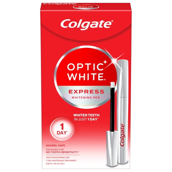 Bolígrafo blanqueador de dientes Colgate Optic White Express 2 ml