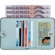 thumbnail image 2 of Cartera Mujer Pequeño Con Rfid Bloquea, Mini Monedero Bifold Para Tarjetas, Billetera De Piel Plegable Con Bolsillo, Tarjetero Minimalista Con Ventana De Identificación Para Chica Mujer, 2 of 6