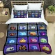 thumbnail image 1 of v1499 Bed Sheets game B-blox fruits Bedding Sets exquisite bed supplies set duvet cover bed comforter set bedding set luxury birthday gift 3-Piece Bedding Set (1 Duvet Cover + 2 Pillow Shams) Bed Shee, 1 of 5
