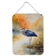 thumbnail image 1 of Letrero de aluminio para colgar en pared o puerta Caroline's Treasures Blue Heron, 1 of 3