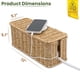 thumbnail image 2 of Caja organizadora de cables Cantalop Cords Organizer, ratán, 2 of 9