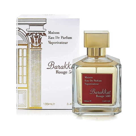 Perfume Fragrance World Barakkat Rouge 540 Edp 100 Ml Para Mujer