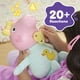 thumbnail image 3 of Peppa Pig Juguetes Oinks + Snuggles Evie Muñeca Bebé Interactiva con Accesorios, Edades 3+, 3 of 9