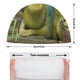 thumbnail image 2 of Leo Gorro de Natación de Licra, Gorro de Baño de Tela Cómoda, Gorro Elástico Antideslizante para Hombres, Mujeres y Niños, 2 of 6