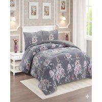 Imac Hogar - Cubrecama Plush Con Chiporro De Invierno 2 Plazas