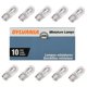 thumbnail image 1 of Bombilla SYLVANIA 194 - Pack de 10 miniatura con base tipo cuña, 1 of 5