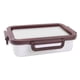 thumbnail image 1 of Cajas De Silicona Contenedor De Almacenamiento De Alimentos Estuche Grande Traveling White 860ml, 1 of 3