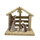 thumbnail image 2 of Estatua De Belén Navideño, Escultura De Resina De Madera Para Mueble De Salón, 2 of 3