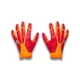 thumbnail image 1 of Guantes de fútbol Under Armour Blur 825 Blaze Naranja/Rojo 3XL para hombre, 1 of 2