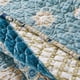 thumbnail image 4 of Juego de ropa de cama Greenland Home Thalia acolchado de 2 piezas, doble o XL, azul, 4 of 7