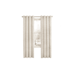 Genérico - Cortina Blackout 100% 2 Paños 140X220Cm Textura Lino Crudo